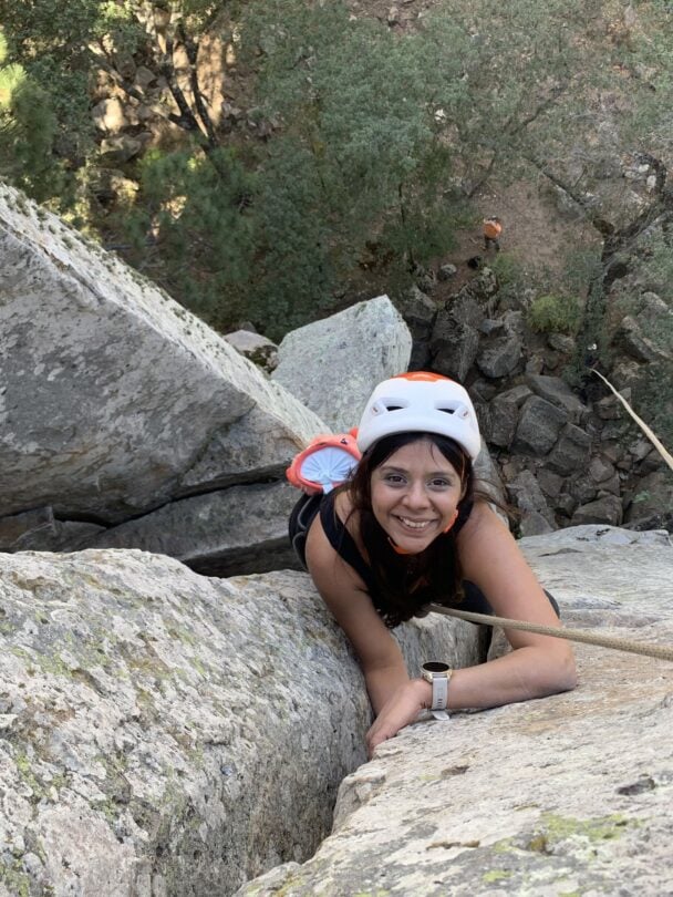 Crack Climbing in La Cascada de La Concepcion