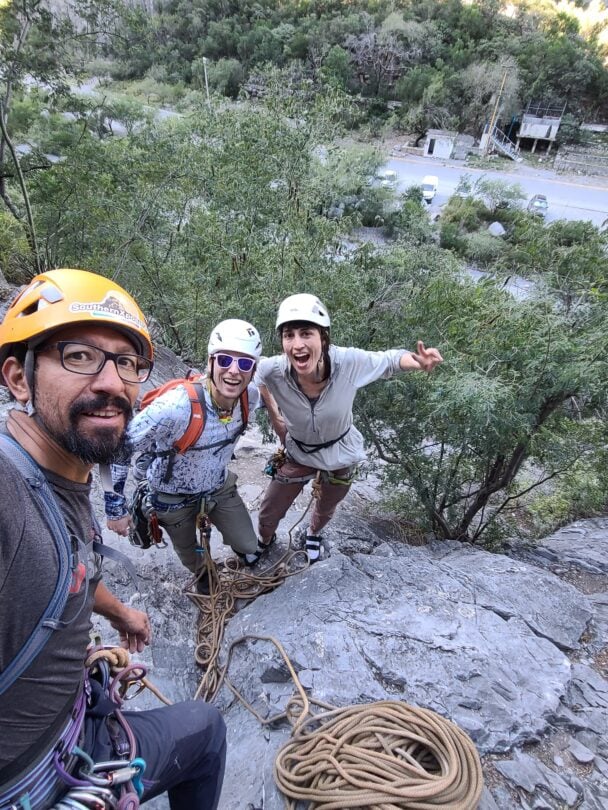 Guided rock climbing at El Potrero Chico
