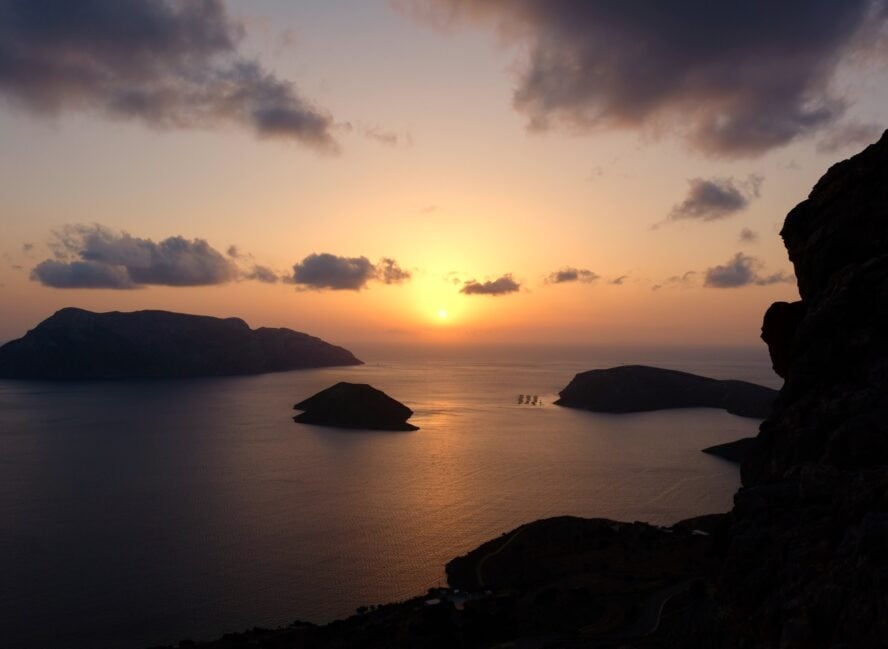 Kalymnos rock climbing