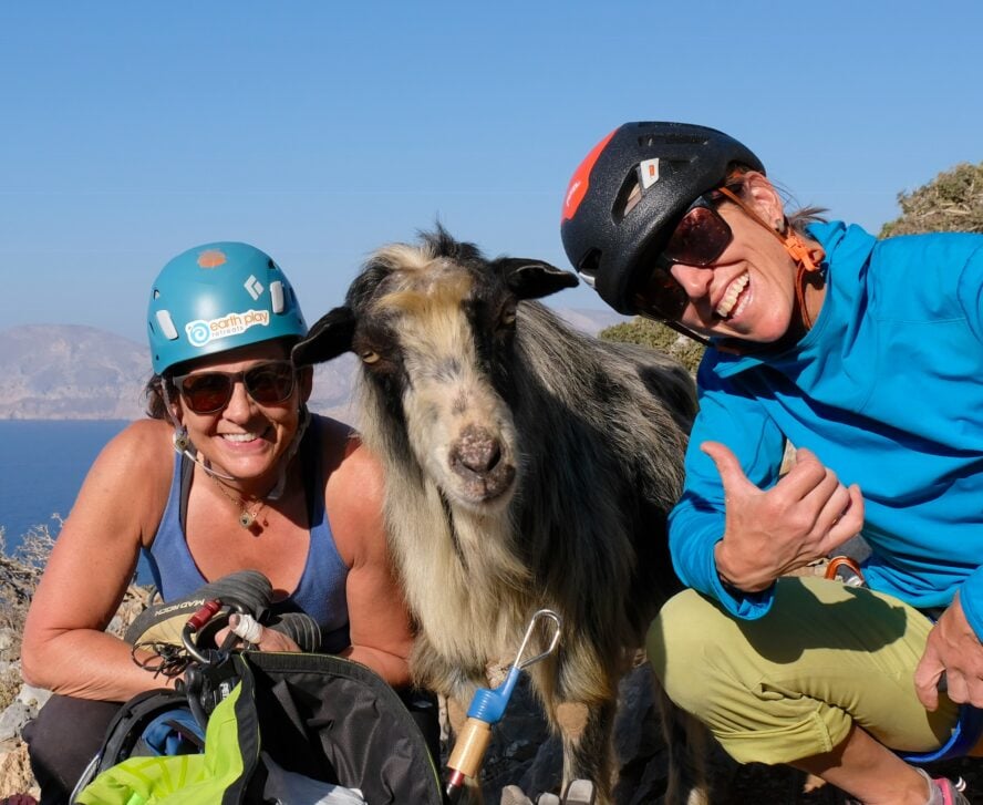 Kalymnos rock climbing