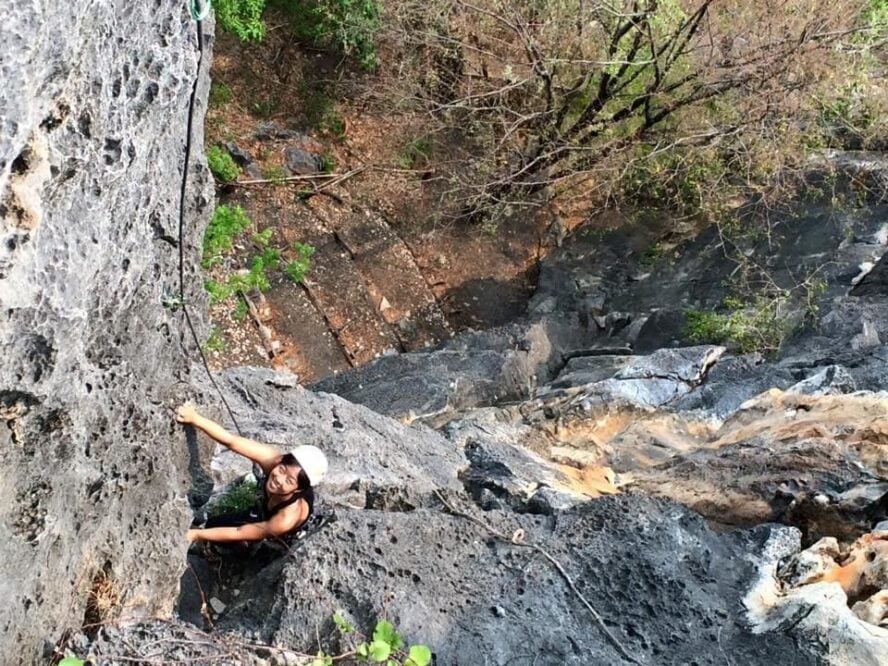 Climbing Thailand Crazy Horse Buttress