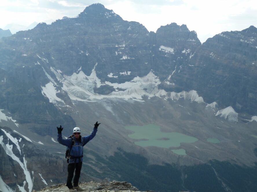 Canadian Rockies rock climbing