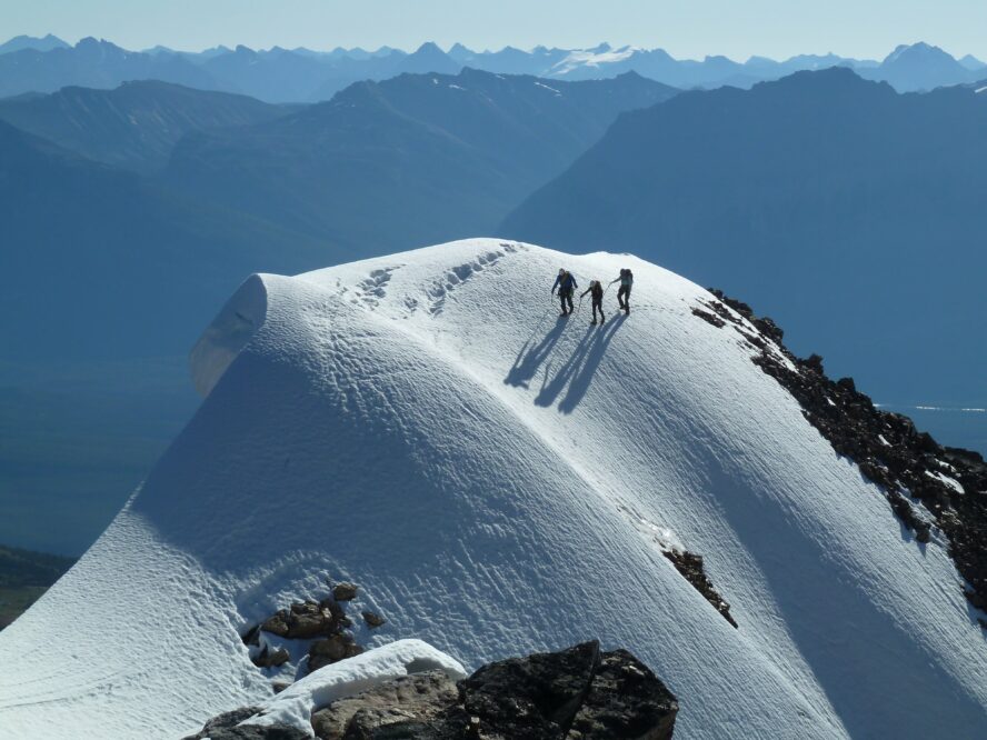 Canadian Rockies rock climbing