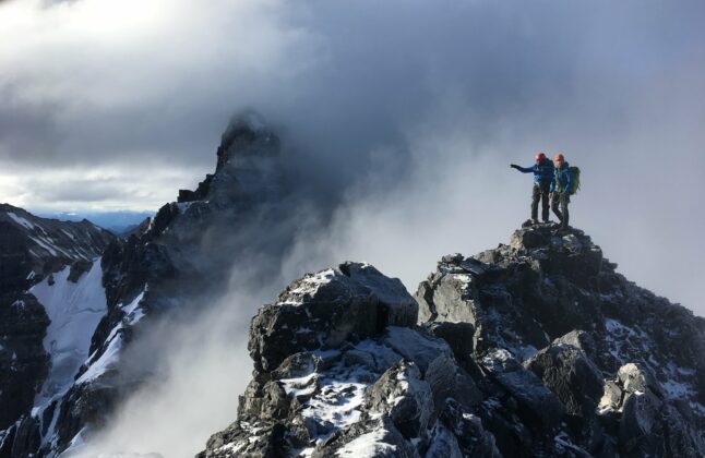 Canadian Rockies rock climbing