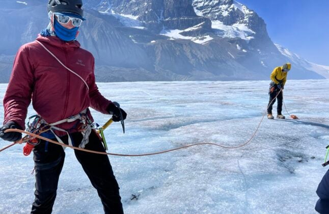 alpine skills glacier