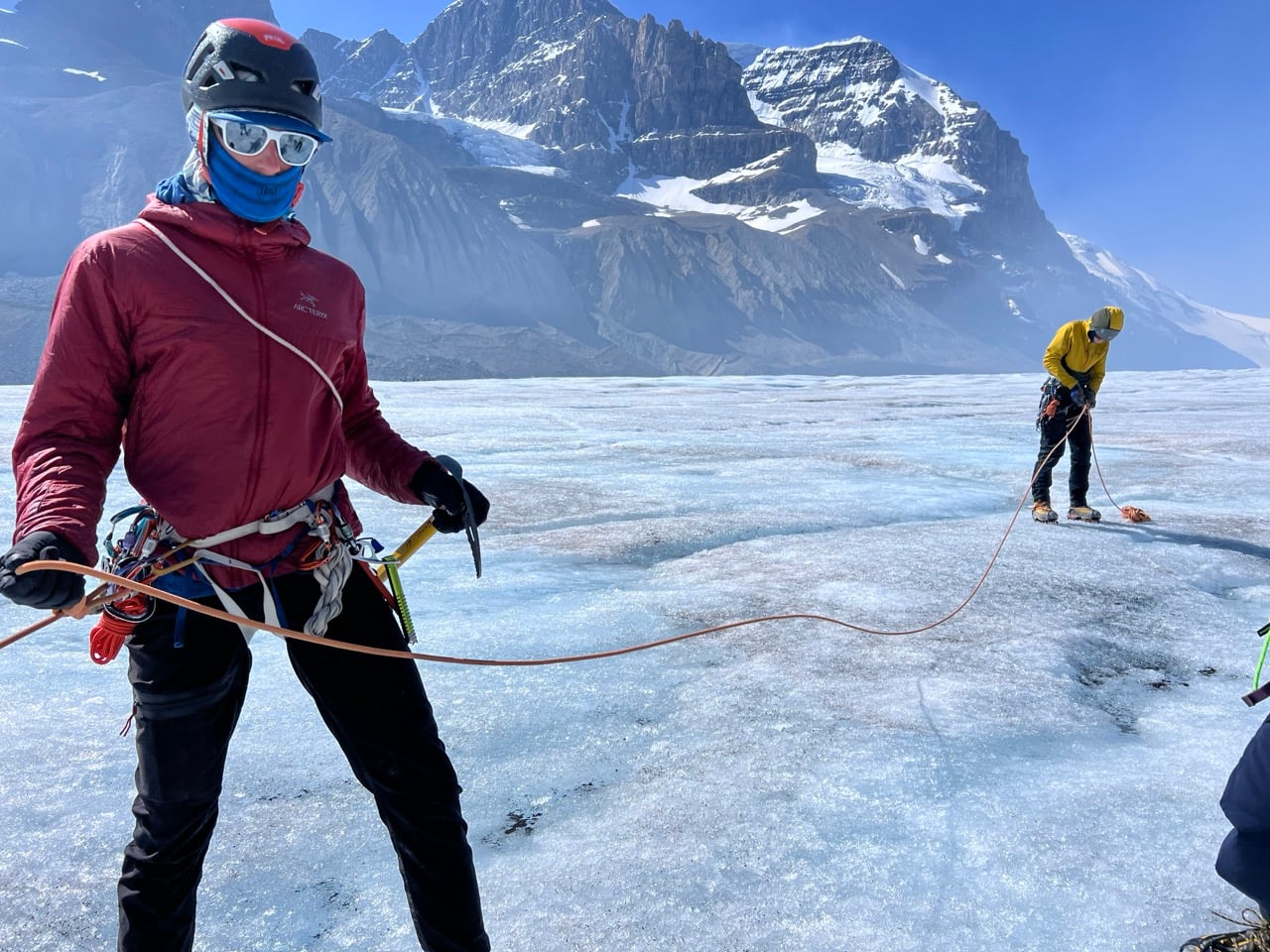 alpine skills glacier