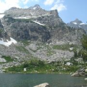 A challenging hike, the Amphitheater Lake Trail serves up a constant performance of beautiful mountain views.