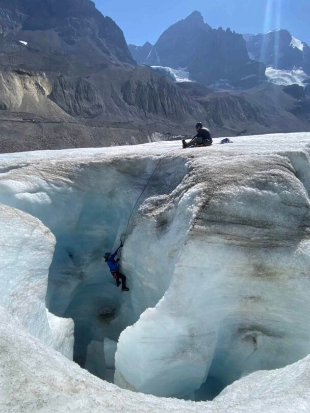 alpine skills glacier