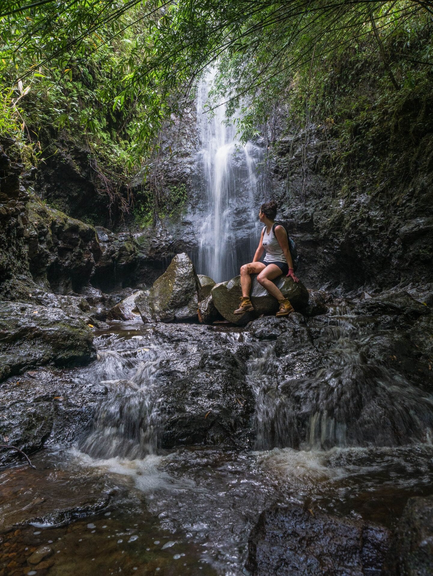 Hiking Oahu Three Waterfalls Tour