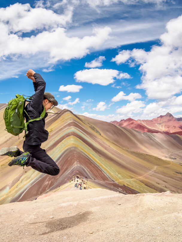 Hiking the Rainbow Mountain in Peru