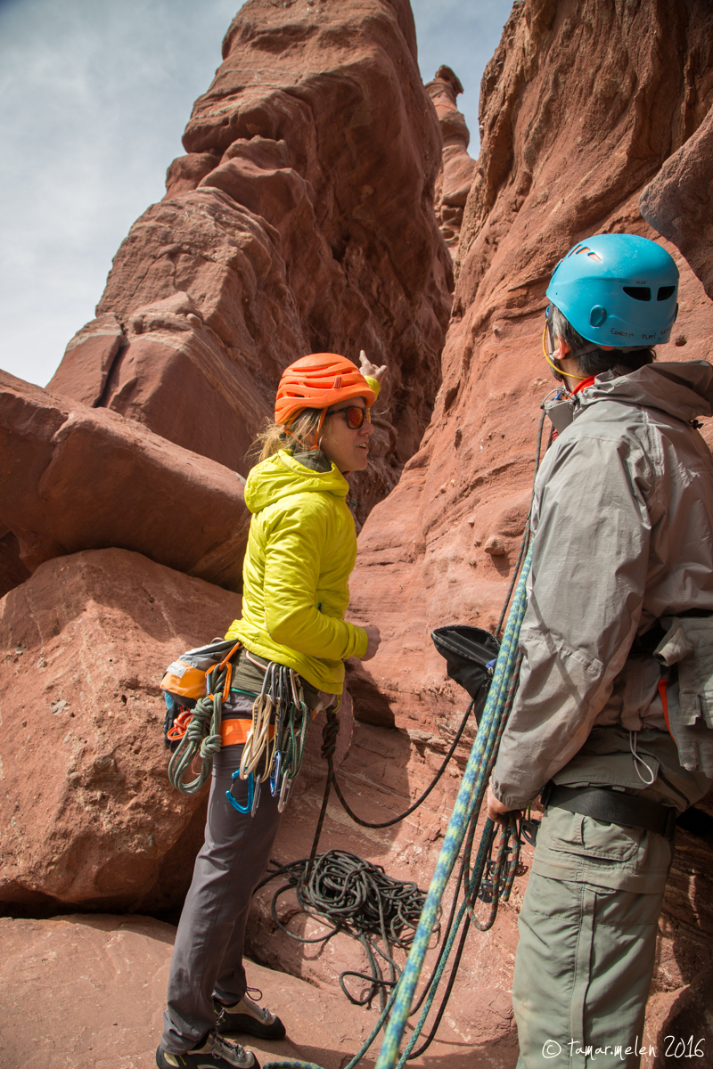 Rock Climbing in Moab, Utah