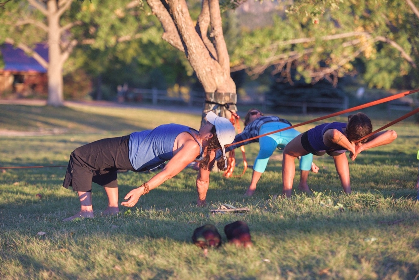 Moab, slackline retreat