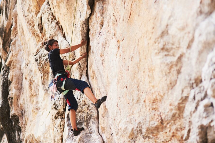 rock climbing thailand