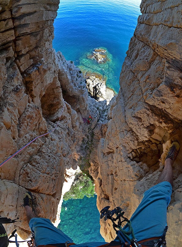 Rock Climbing and Sailing in Sardinia.
