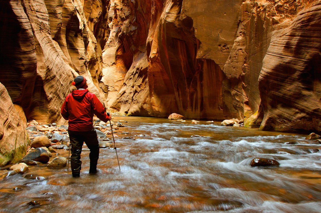 Hiking the Zion Canyon Narrows