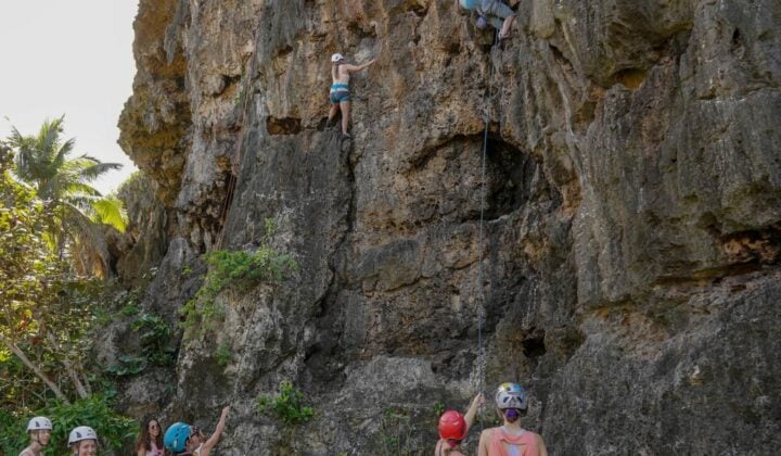 Climbing in Puerto Rico