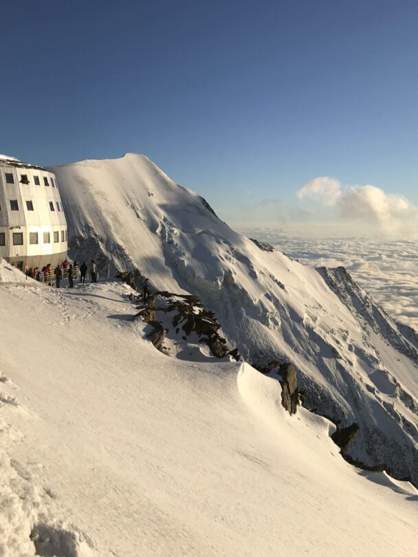 Guided climbing of Mont Blanc, France