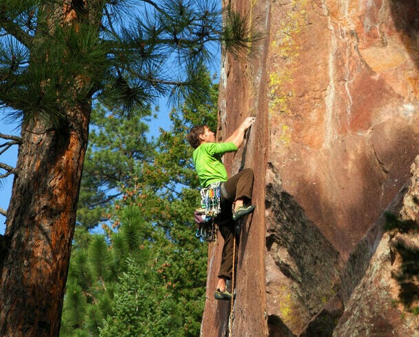 Eldorado Canyon Multi-Pitch Climbing Course