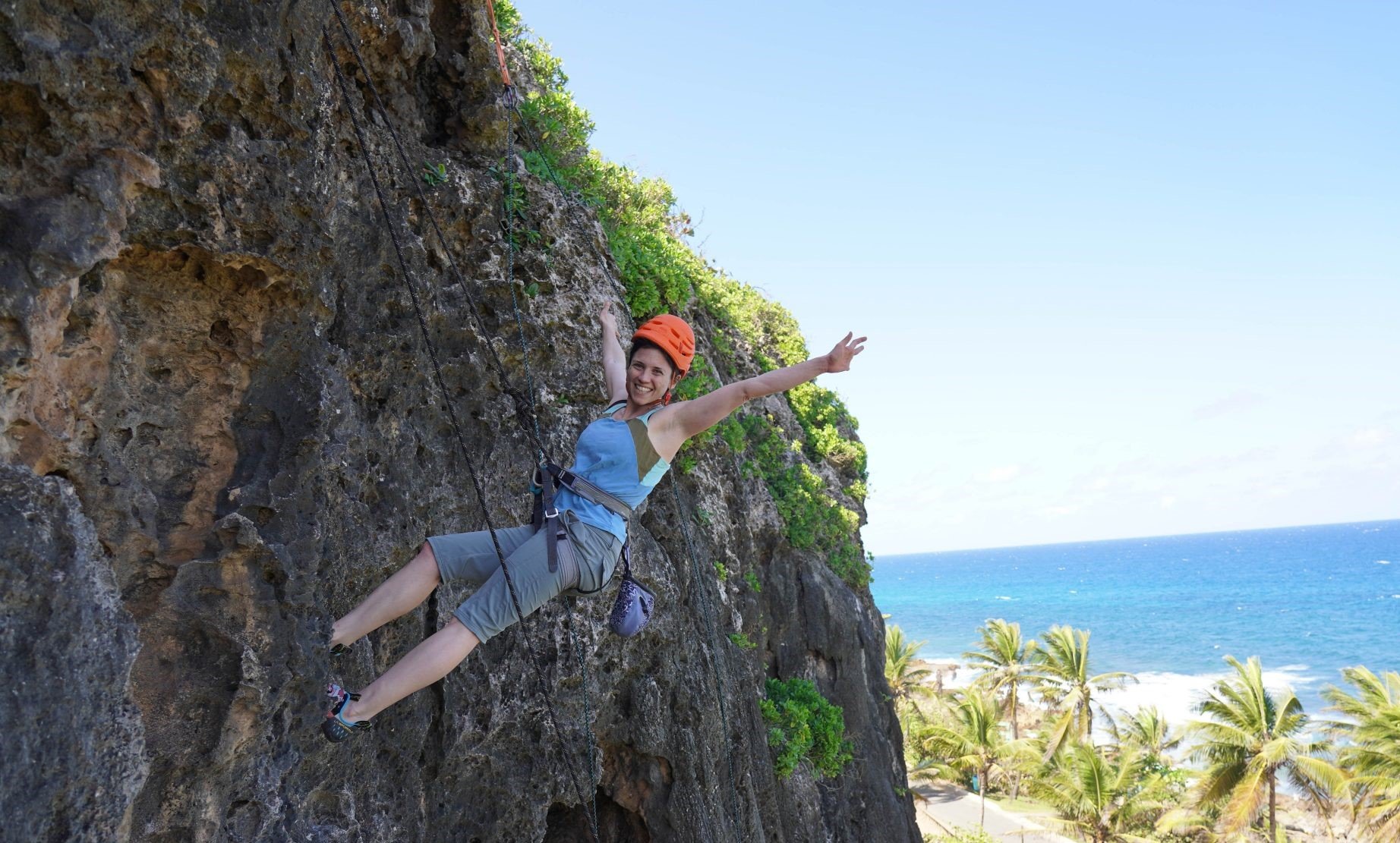 Rock Climbing, Surfing, and Yoga Retreat in Puerto Rico