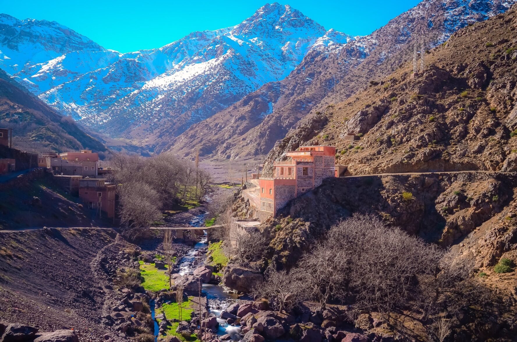 Armed village in Morocco