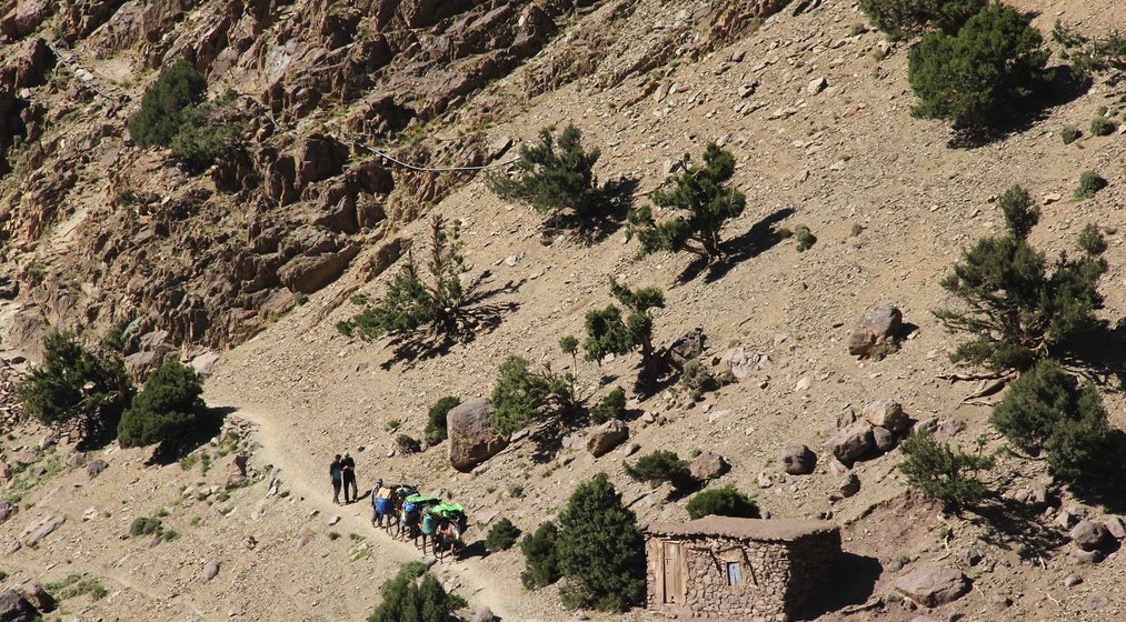 Hills of Atlas Mountains