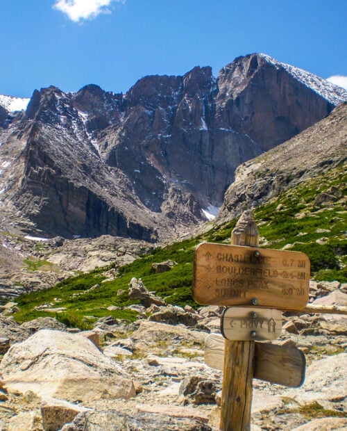 Hiking Longs Peak in Rocky Mountain National Park