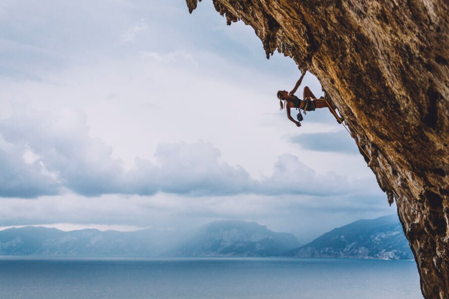 sailing rock climbing sardinia