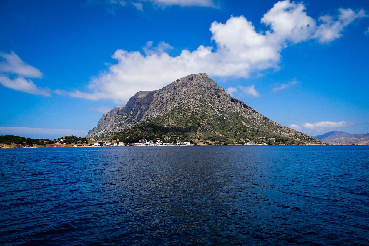 Telendos island in Greece