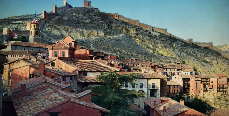 Albarracin rock climbing