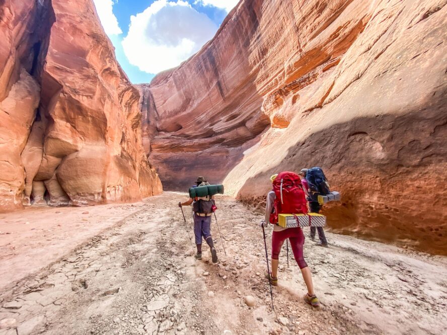 Walking deep inside the Paria canyon it’s easy to feel connected to our long geologic past.