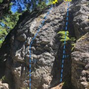 I’ve spent a bit of time at Mosquito Butte trying to bring more attention to the climbing area.