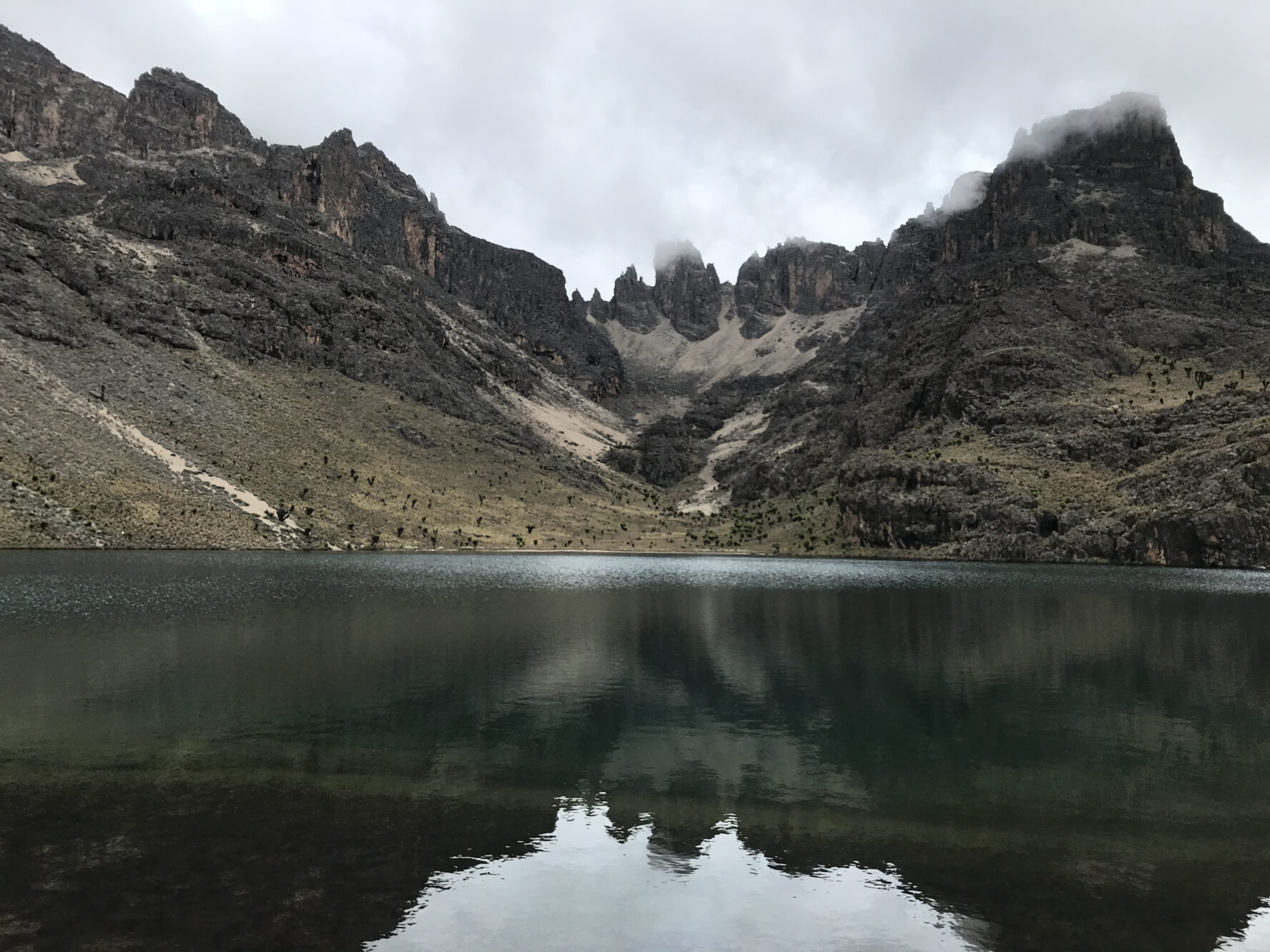Enchanted Lake in Mt Kenya