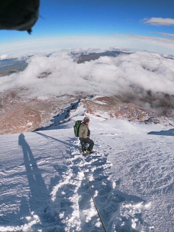 Gorgeous views of Chimborazo, Ecuador