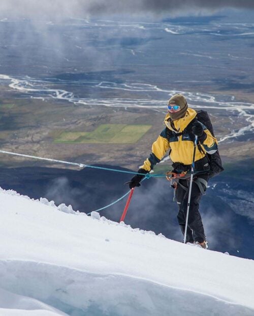 Guided Hiking and Climbing on Three Peaks, Iceland