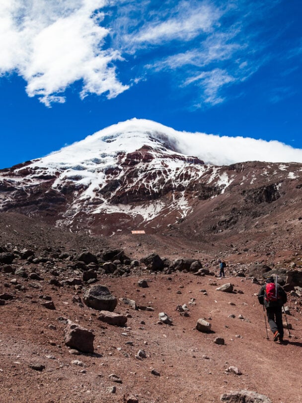Gorgeous views of Chimborazo, Ecuador