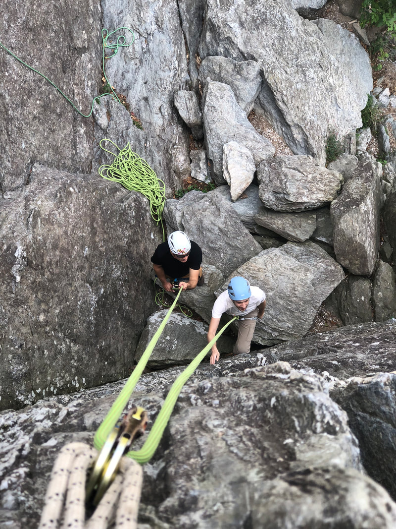 Rock Climbing in Great Falls, VA