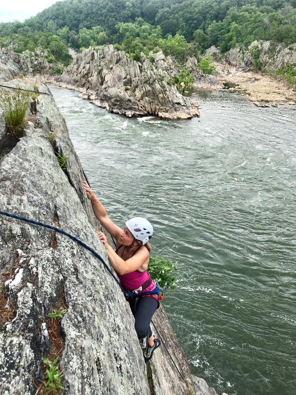 Rock Climbing in Great Falls, VA