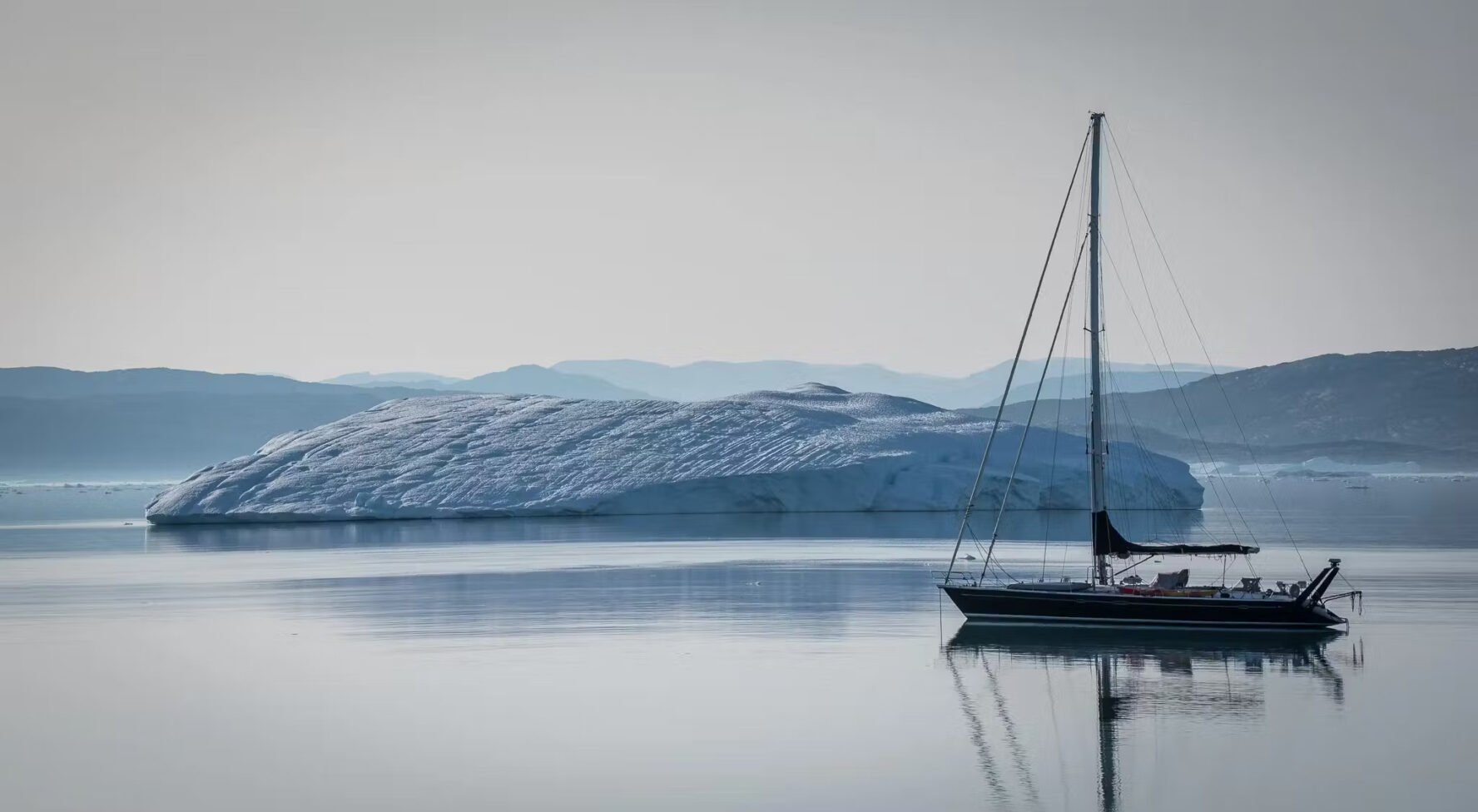 Intrepido icy waters