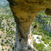 rodellar rock climbing