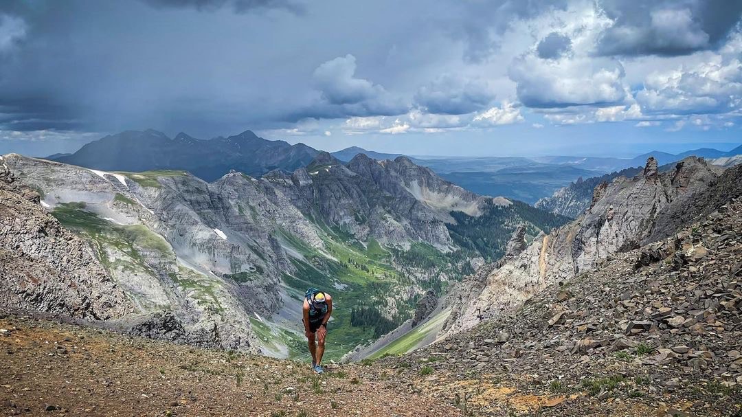 Telluride hiker