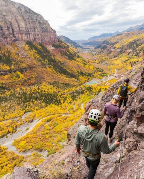 Via Ferrata in Telluride, Colorado