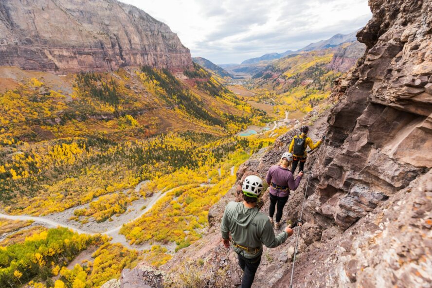 Via Ferrata in Telluride, Colorado