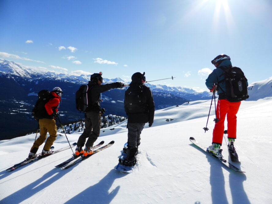 If you’re backcountry skiing on mt hood, don’t hesitate to ask your fellow travellers for pointers