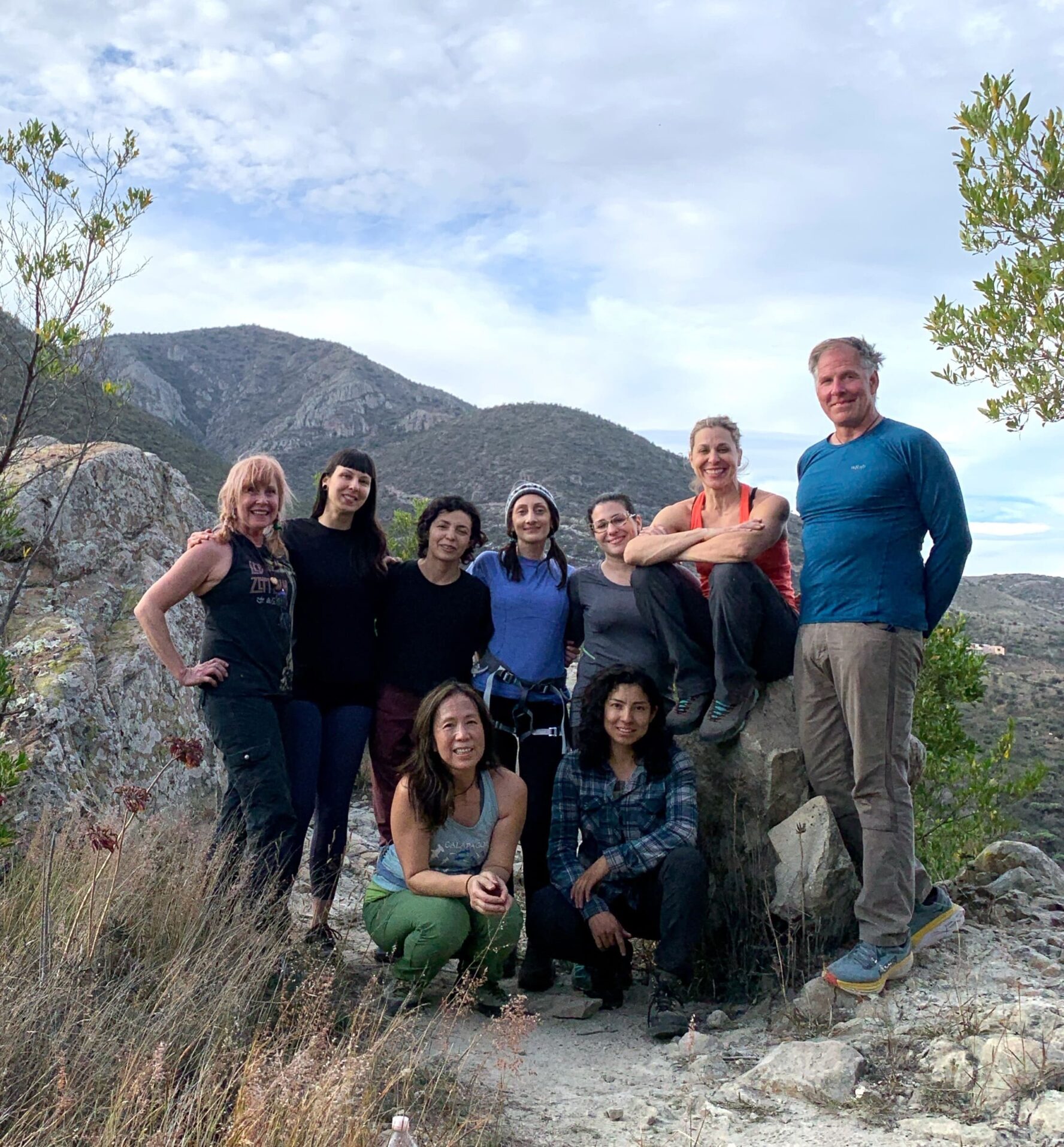 Group all-women, retreat in Mexico
