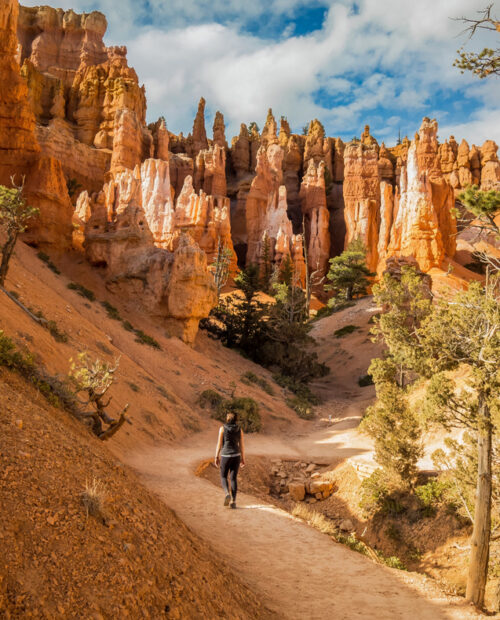 Guided hiking in Bryce Canyon National Park