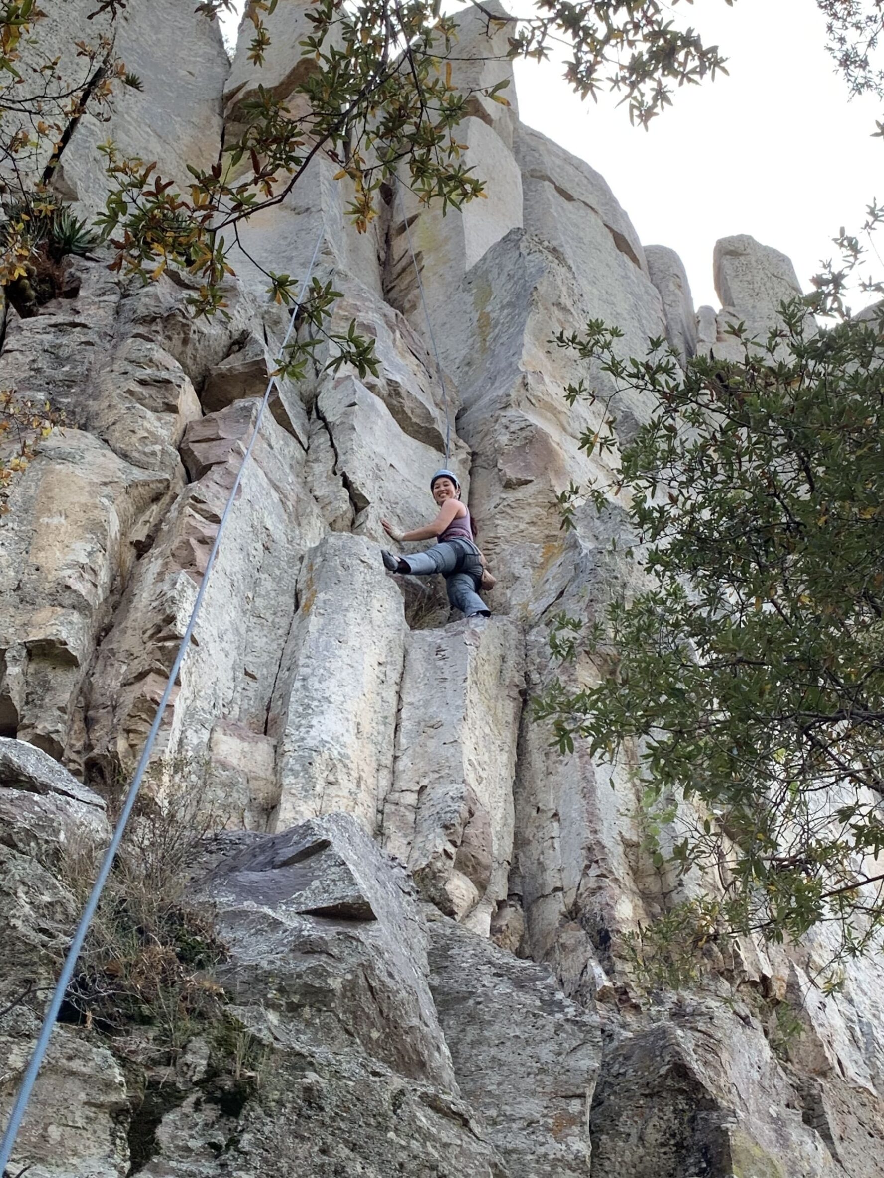 Mexico retreat woman climber