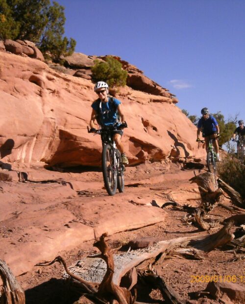 Mountain Biking in Amasa Back/Ahab