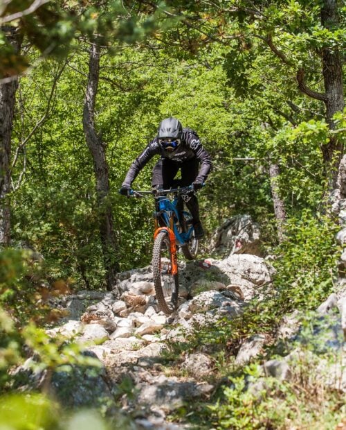 Mountain Biking in Omis, Croatia