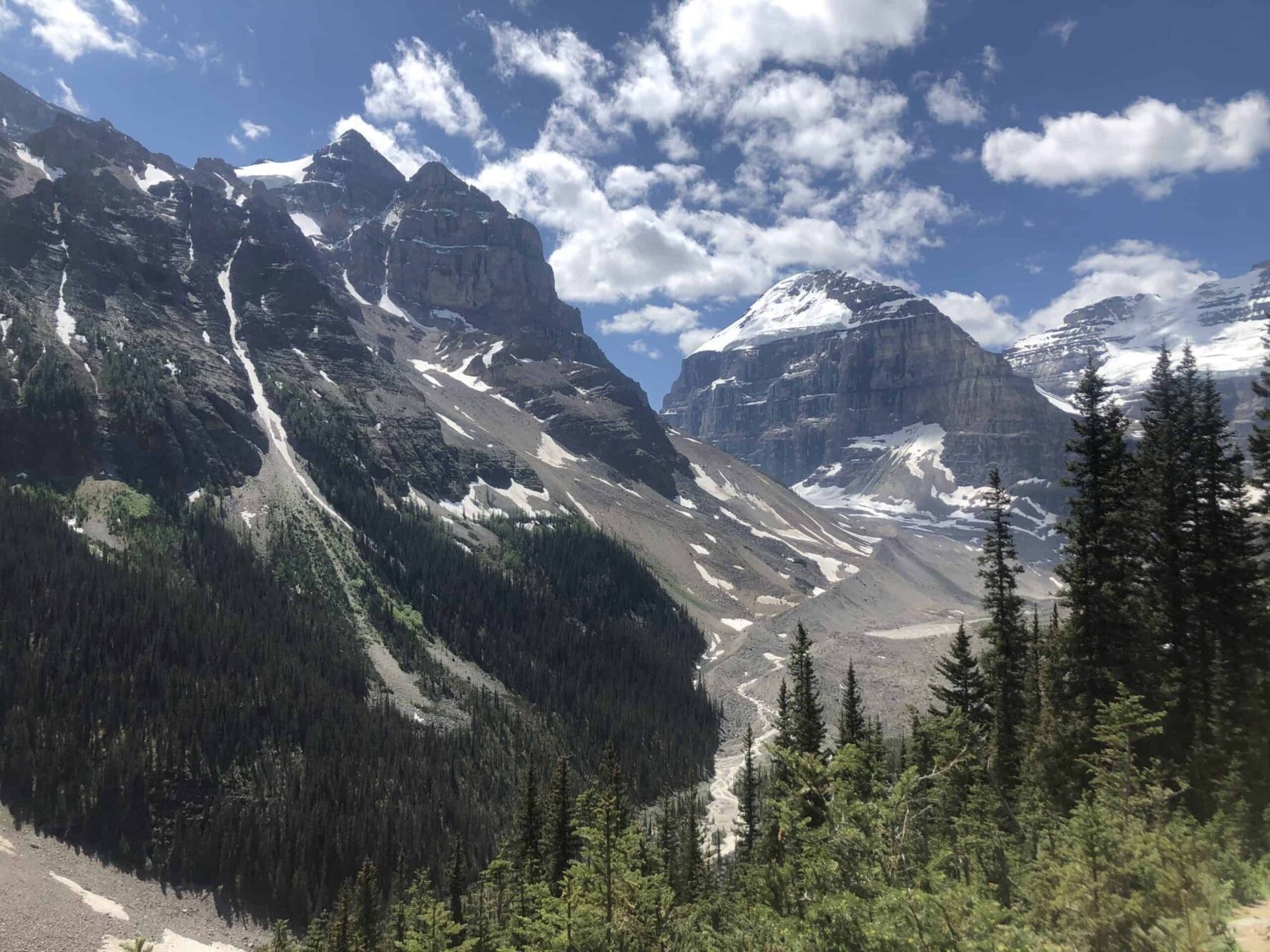 Mountains six glaicers