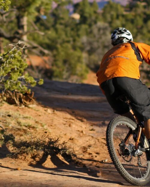 Mountain biking in Porcupine Rim